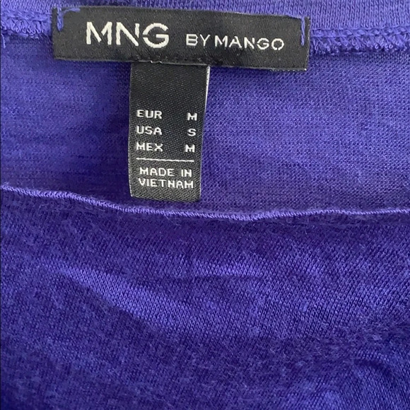 MNG L/S Ruffle Top size Small - Picture 4 of 5